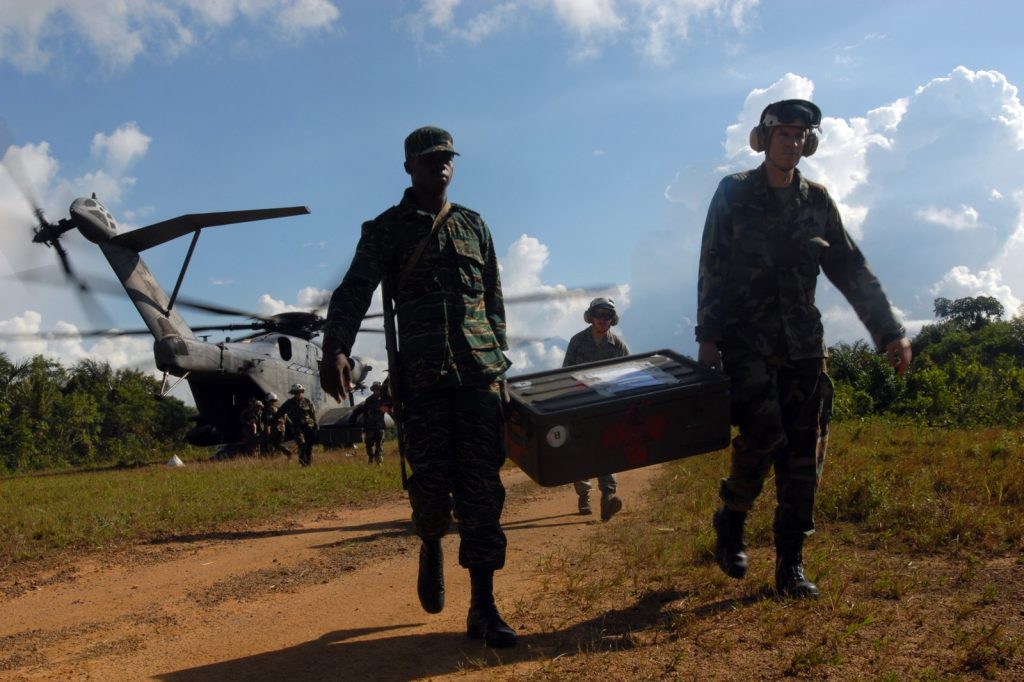 Guyana Defence Force Helicopter Missing Near Venezuela Border