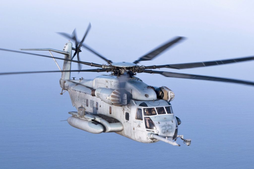 Five Marines Missing After CH-53E Crash in San Diego
