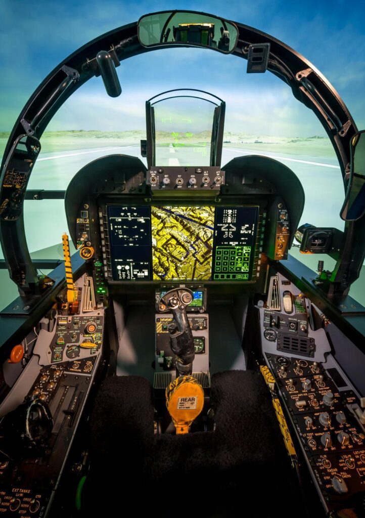 F 18 Super Hornet Cockpit Display