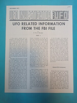 A declassified FBI document titled Serial 220 shows a 1950 letter from a Mexican inventor discussing stratospheric aerostats and flying saucers.