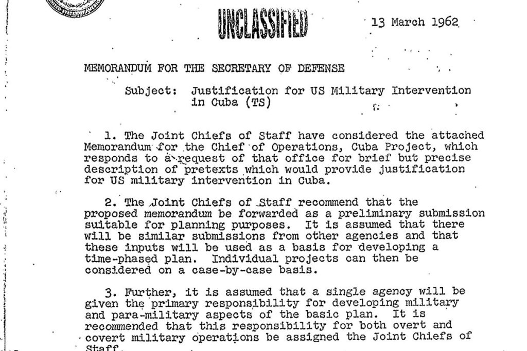 InfoPulse Today Report Details Six Declassified U.S. Military Secrets Including Operation