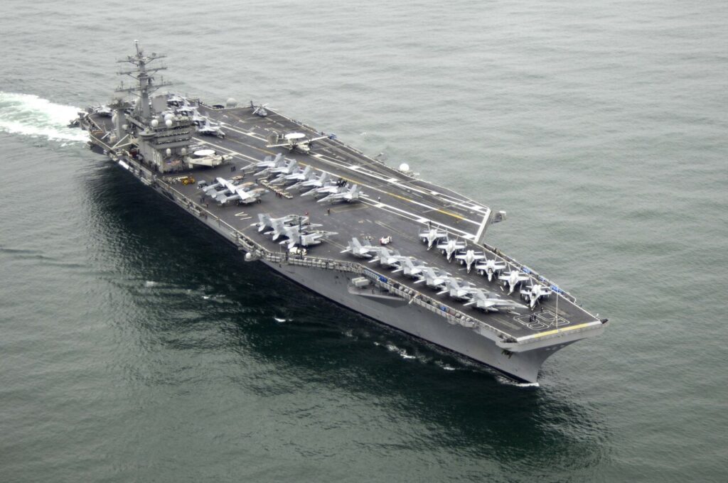 Two US Navy Aircraft Crash Off USS Nimitz, Crews Rescued