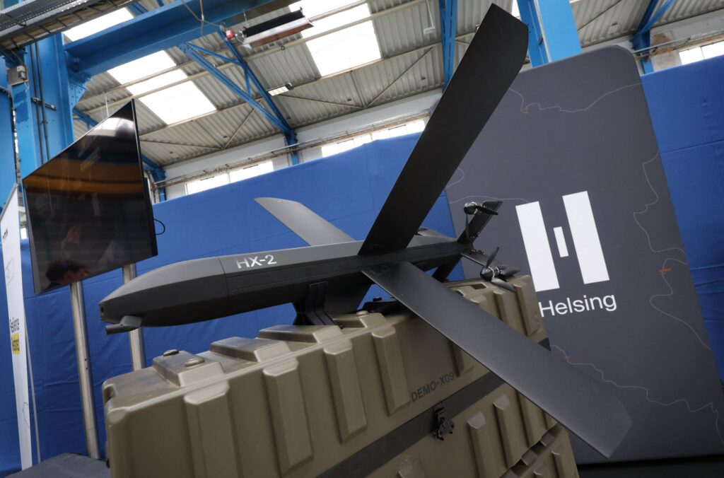 Helsing Gmbh Supplies Powered Strike Drones