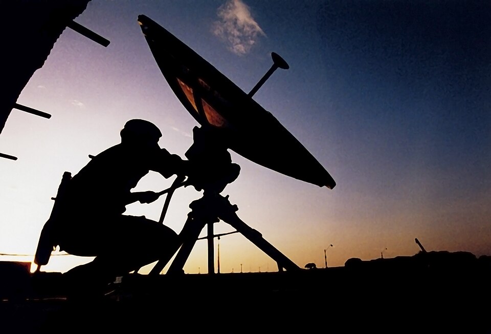 Military Satellite Dish