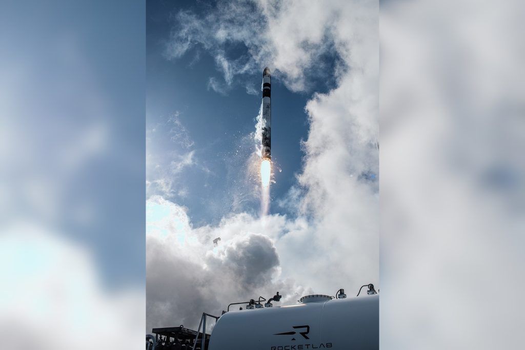 Rocket Launch From Rocket Lab S New Zealand Launch Site